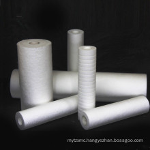 Flat Surface Polypropylene / PP Melt Blown Cartridge Filter